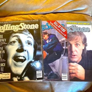 3 issues Rolling Stone cover Paul McCartney